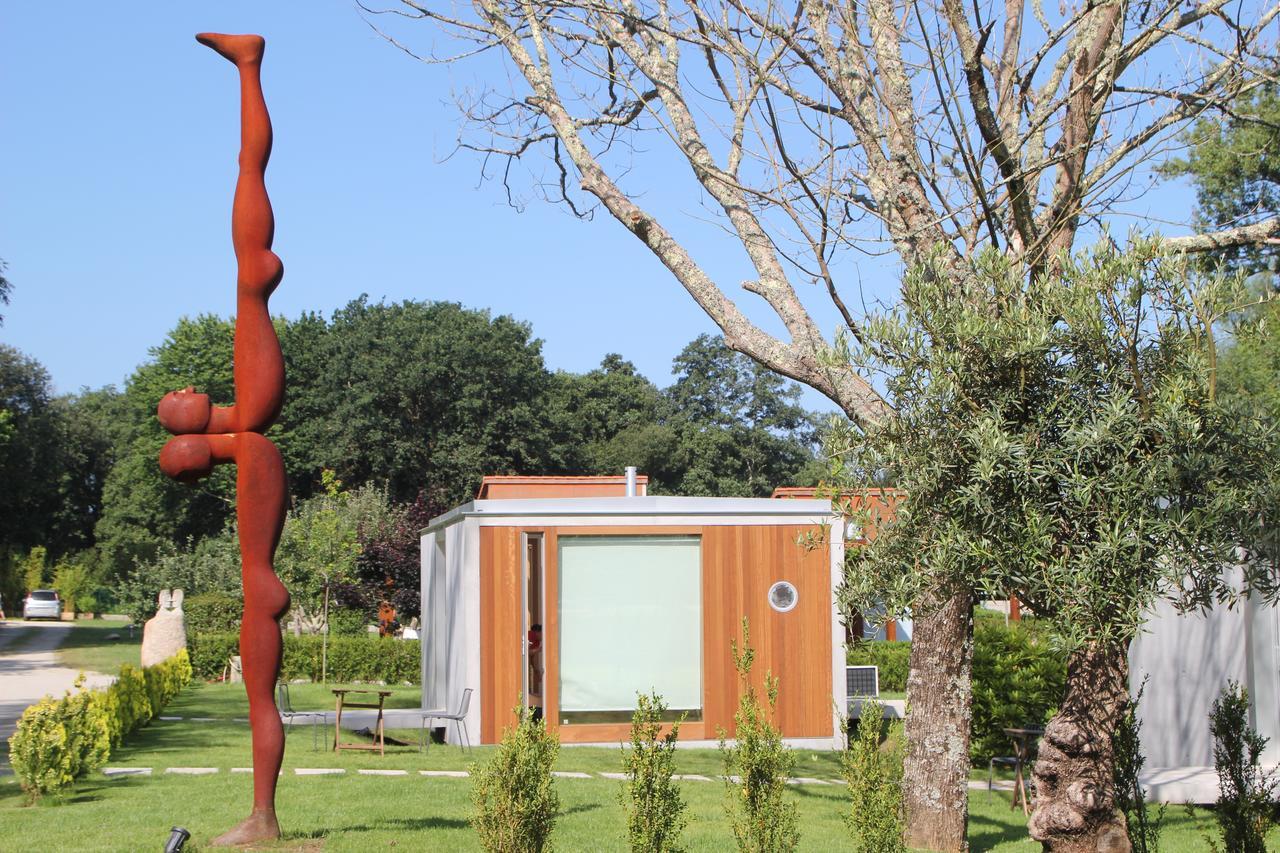 Bungalow Camping Los Manzanos Santa Cruz de Oleiros Exterior photo