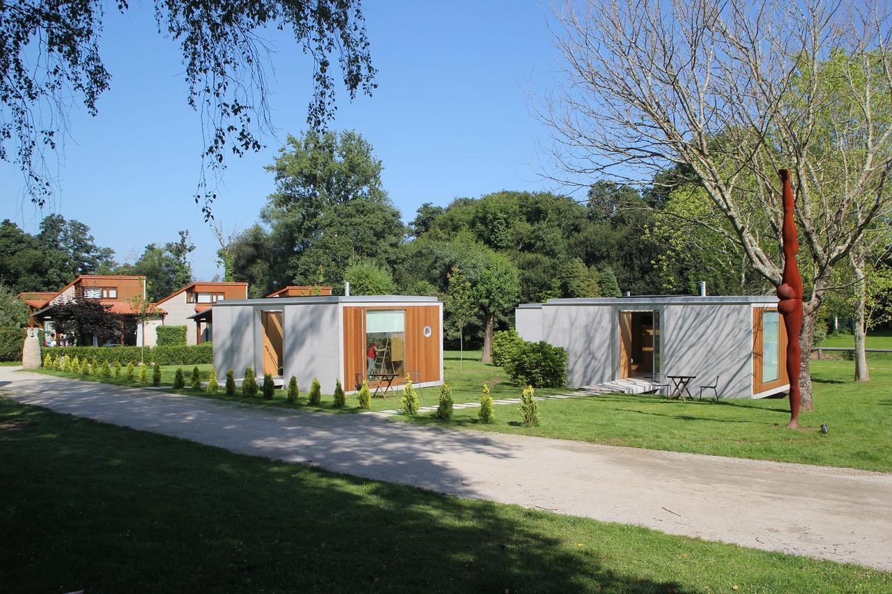Bungalow Camping Los Manzanos Santa Cruz de Oleiros Exterior photo