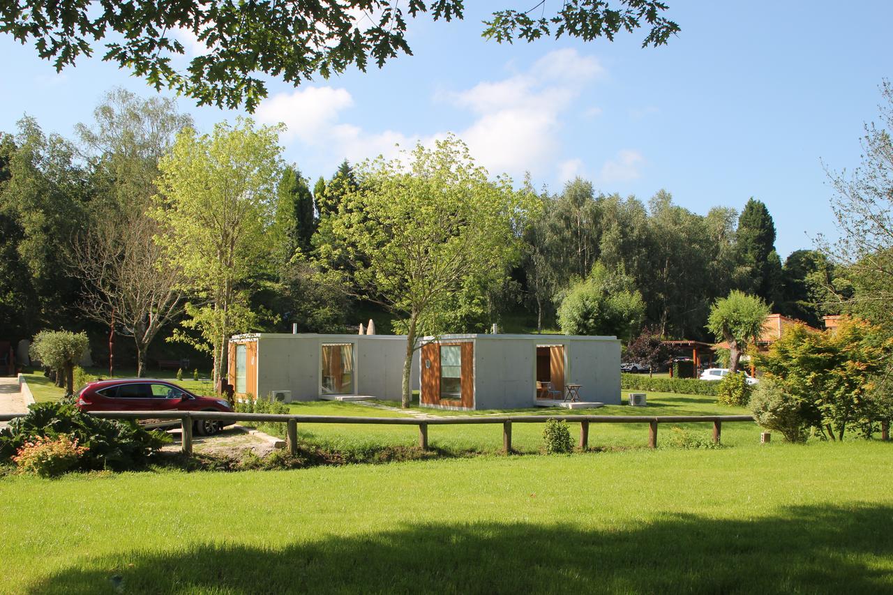 Bungalow Camping Los Manzanos Santa Cruz de Oleiros Exterior photo